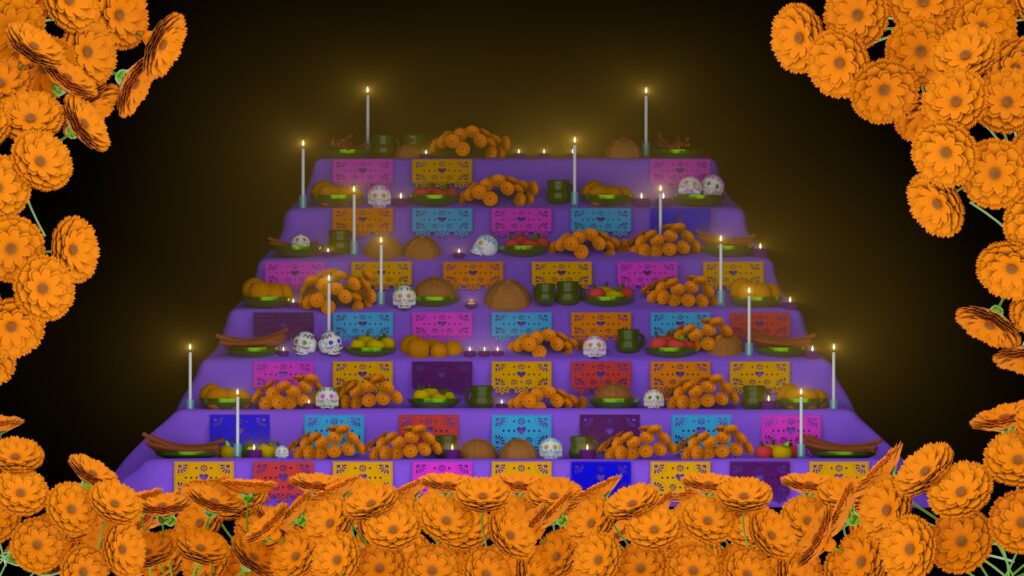 Wallpaper - altarDiaMuertos